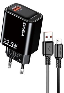 KAKUSIGA KSC-1662 22.5W Private Model Charger Kit (EU) Lightning