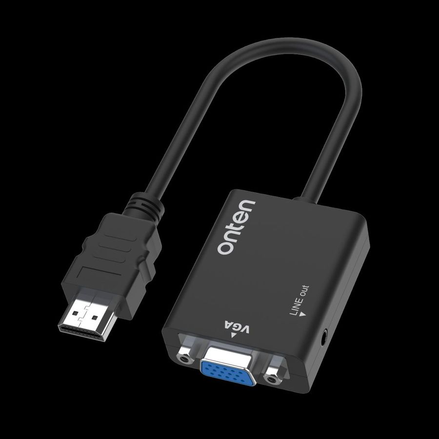 ONTEN OTN-5168 HDMI to VGA adapter with audio