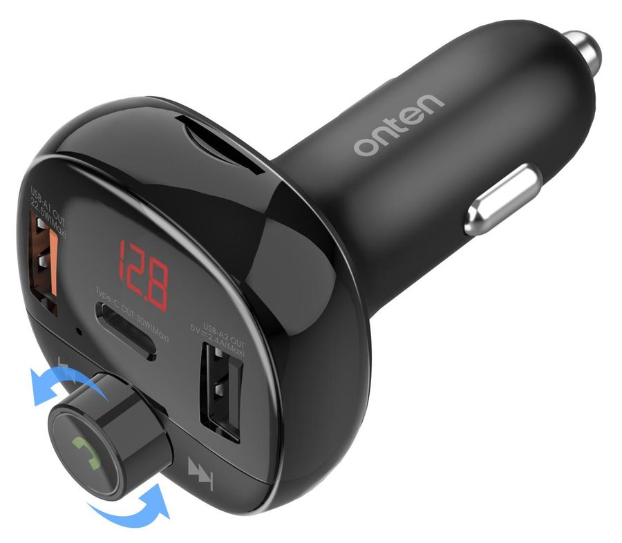 ONTEN OTN-CW79 Bluetooth Multiport Car Charger