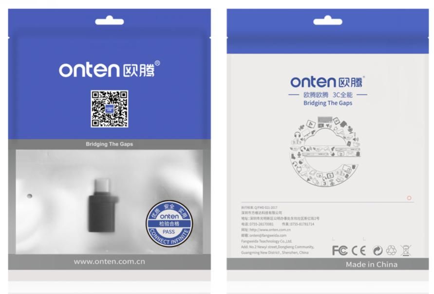 ONTEN OTN-HD703 4K@30hz HDMI Male to Female Adapter HDMI V1.4