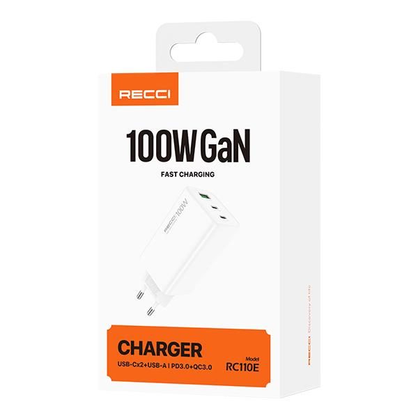RECCI RC110E 100W GaN EU PLUG