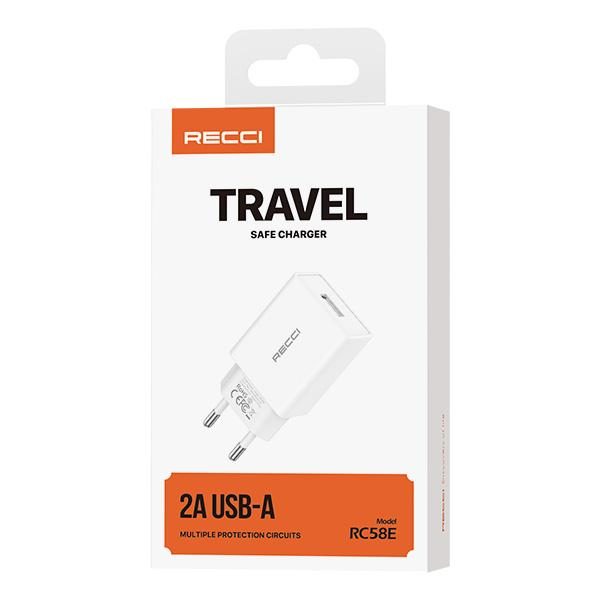 RECCI RC58E 2A EU charger EU PLUG