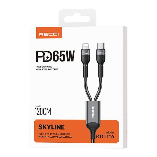 RECCI RTC-T16 Starlight (PD65W 1.2m)