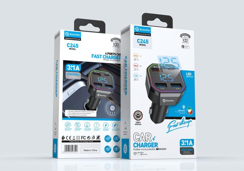 SOLOFFER C245 IPH Car charger