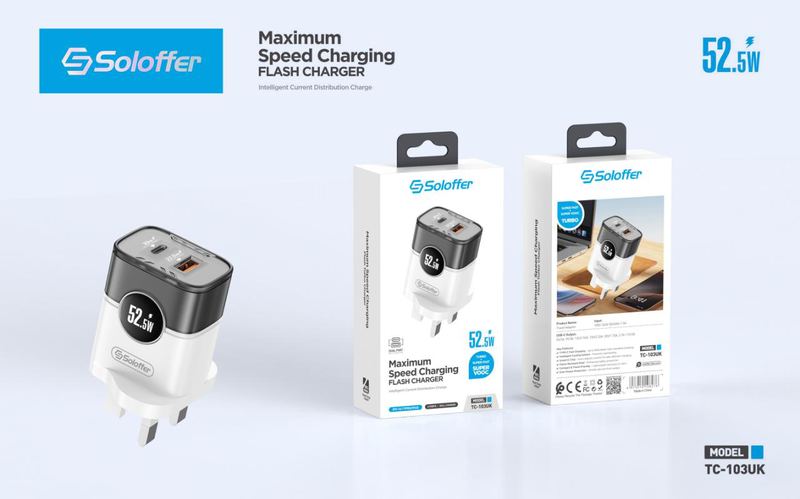 SOLOFFER TC-103 C-C Wall charger