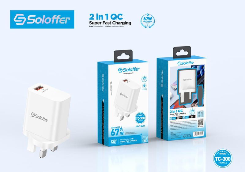 SOLOFFER TC-300 TPC Wall charger