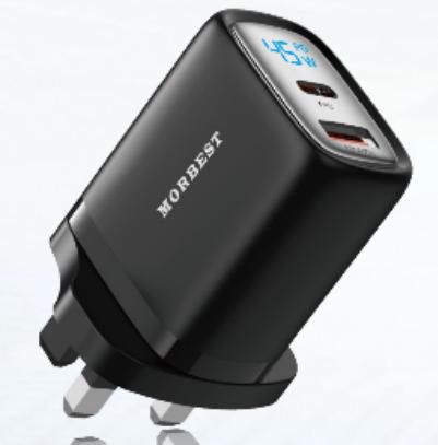 MOREBEST TB160CA-P 45W LED Wall charger with display