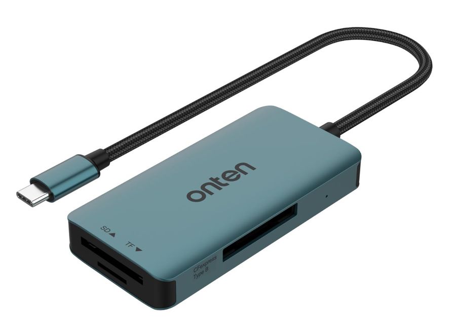 ONTEN OTN-C11 Type-B & SD & Micro SD Card Reader Support : USB-C Type-B, SD