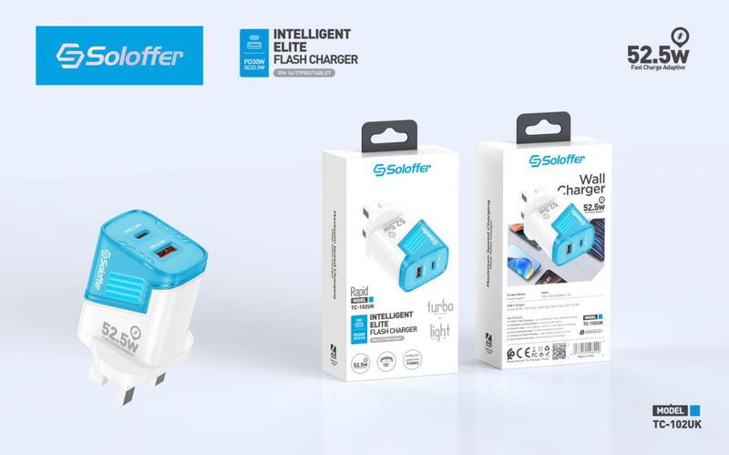 SOLOFFER TC-102 C-C Wall charger