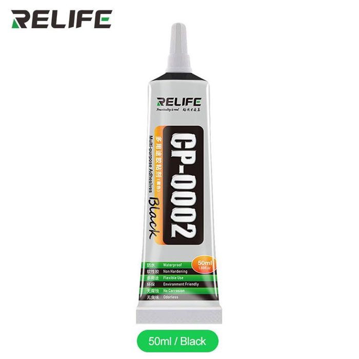 RELIFE CP-0002 mobile phone repair black glue (50ML)