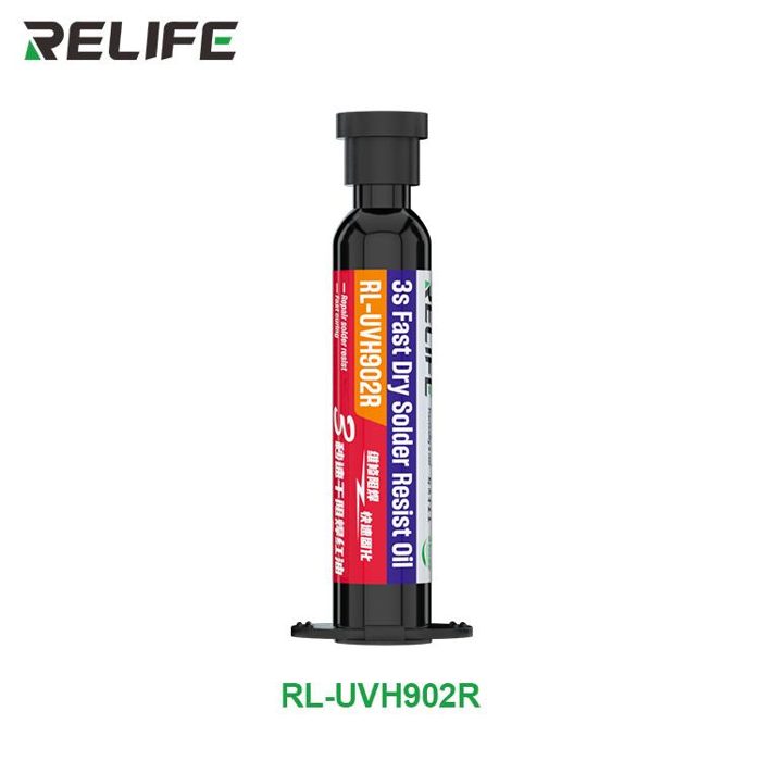 RELIFE RL-UVH902R 3S quick dry solder mask red